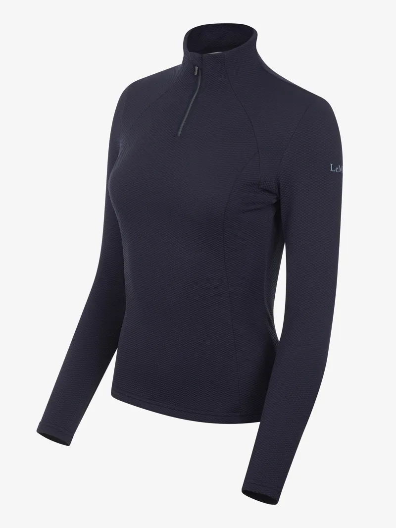 LeMieux Alice Quarter Zip Ladies in Navy-2